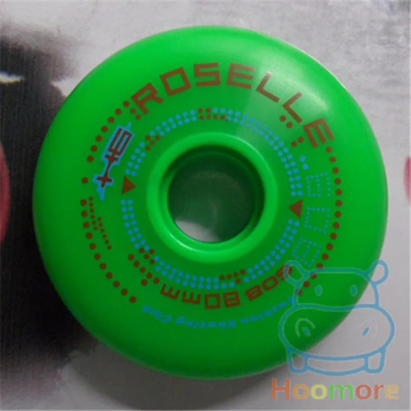 FSK slalom inline skates wheel 85A hardness slide skating wheel, multi-purpose use high elasticity wheel good as SEBA GYRO