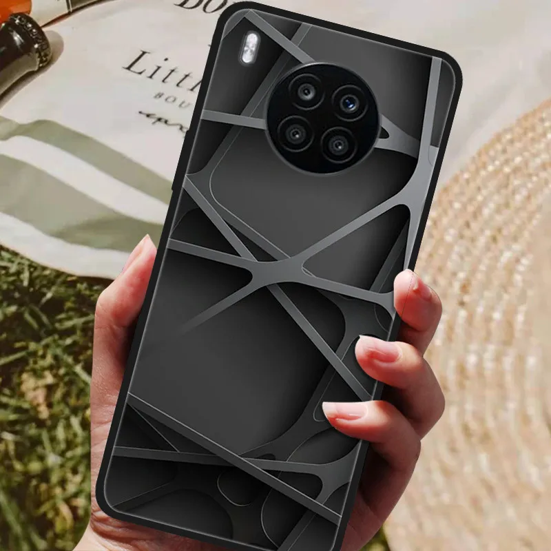 For Honor 50 Lite Case Shockproof Silicone Cover For Huawei Honor 50 Lite Case Coque Honor 50Lite / honor 50 Pro Fundas etui