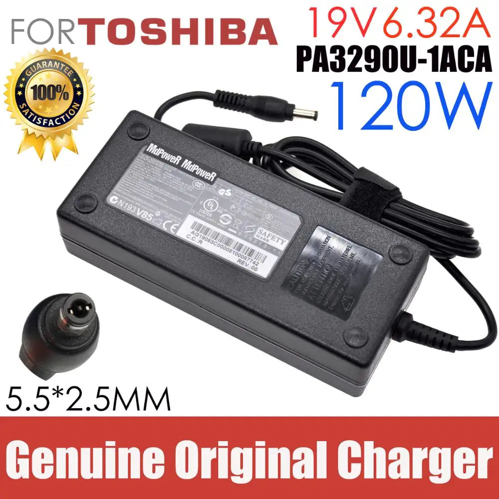 

Original For TOSHIBA 19V 6.32A 120W PA3290E-1ACA ADP-120ZB BB laptop power AC adapter charger Satellite S75D S75T S870 S870D