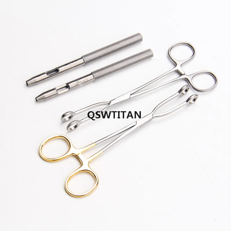 Dimple Design Positioning Clip Dimple suture Needle and thread embedding Cosmetic plastic surgery instruments