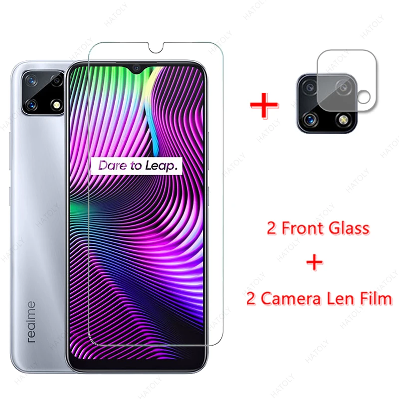 

Tempered Glass for Realme 7i Glass for Realme 7i Global Screen Protector Camera Len Film for Realme 7 5G 8 Pro Narzo 30 GT 5G