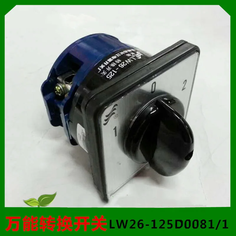 

1PC New Conversion Switch LW26-125D0081/1 Combination Switch Control Switch 125A 3 Gears Cam Conversion Switch