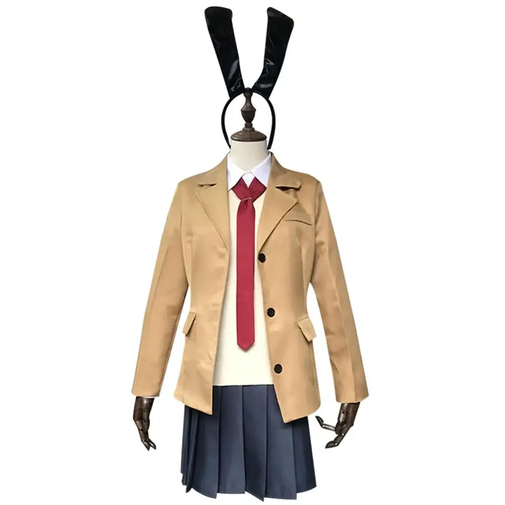 2020 Seishun Buta Yarou Series Cosplay costumes Sakurajima Mai uniform