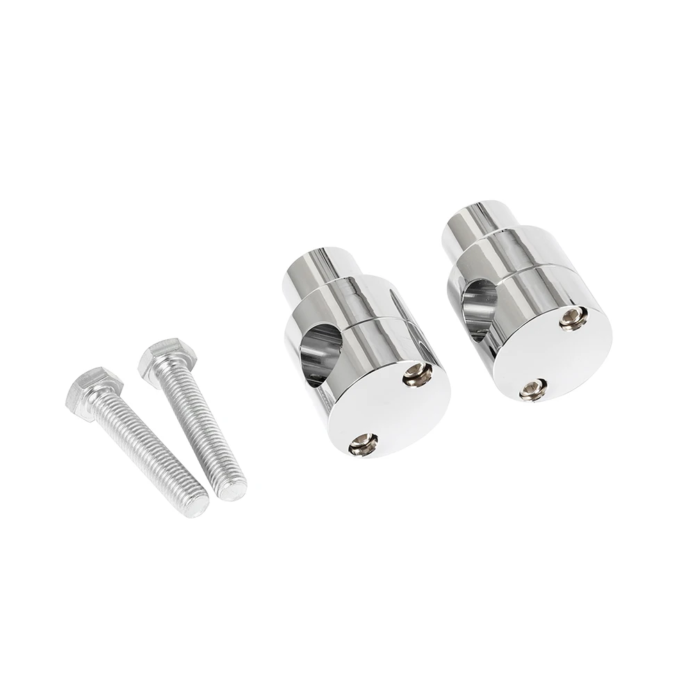 22MM 25MM Motorcycle Handlebar Riser Up Bracket Clamp Kit For 1\'\' 7/8\