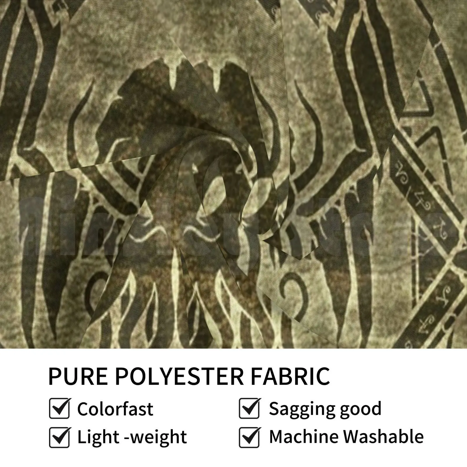 Cthulhu Design-Old Leather Customized Tapestry Cthulhu Eldritch Horror Dark Elder God Tentacles Elder