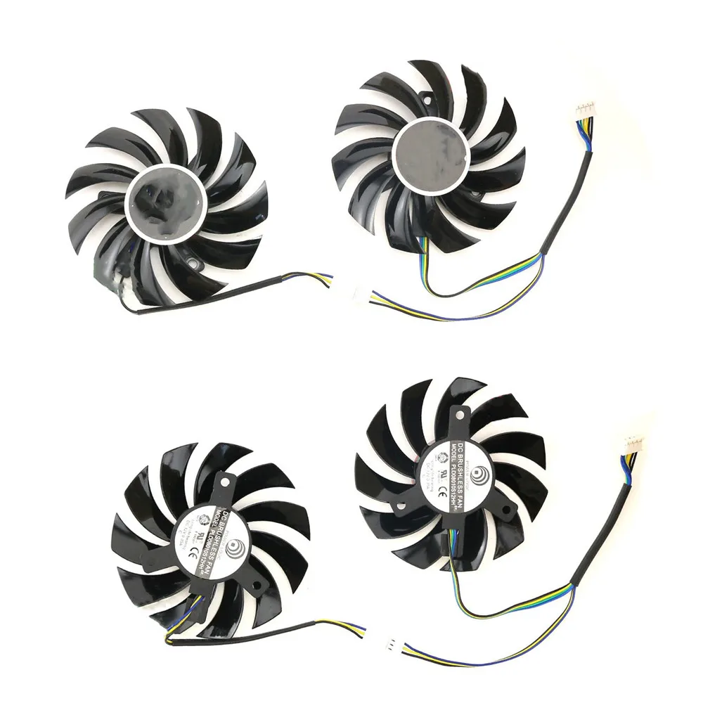 for Powercolor D7750 7770 HD7870 International Version R7 260X Replacement Part Card Cooling Fan 75MM GPU Cooler Fan