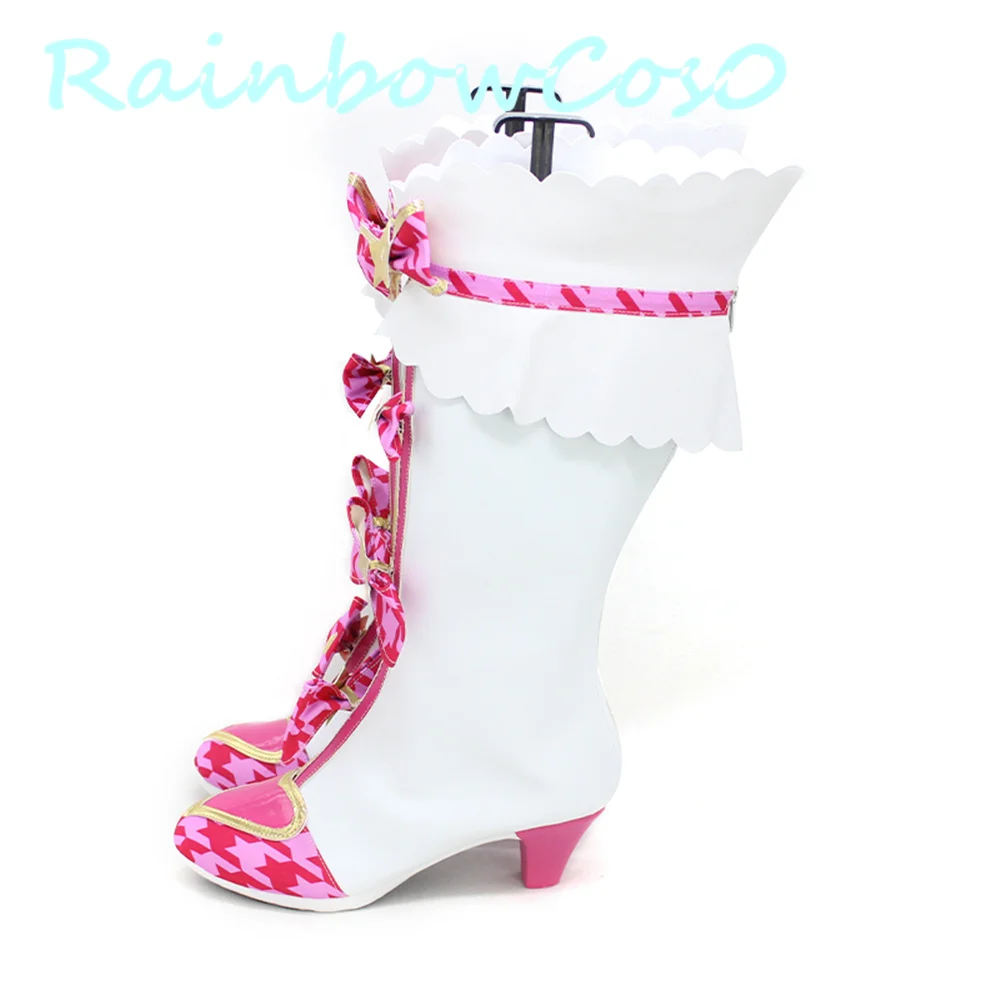 Pripara Manaka Laala Cosplay Sapatos Botas Jogo Anime Carnaval Festa Halloween RainbowCos0 W1770