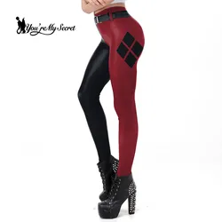 [You're My Secret] WomenDeadpool Cosplay Pattern Coloring Print Pants Cool Halloween Zenti James Howlett Party leggings