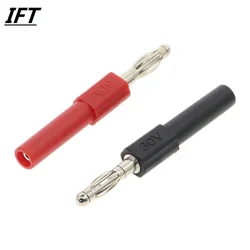 30V 구리 4mm 수-4mm 암 바나나 잭 프로브 어댑터