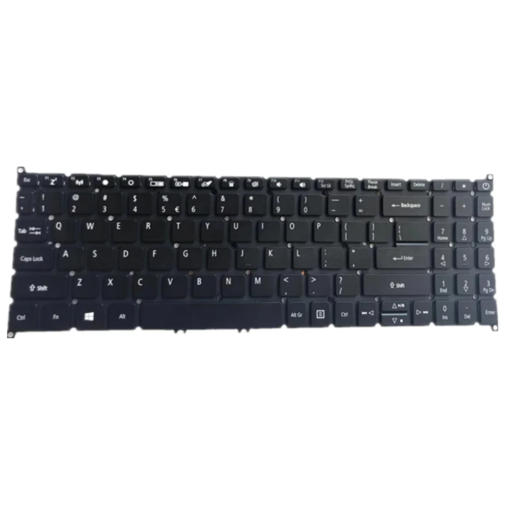 Laptop Keyboard For ACER For TravelMate B115-M B115-MP Black US United States Edition