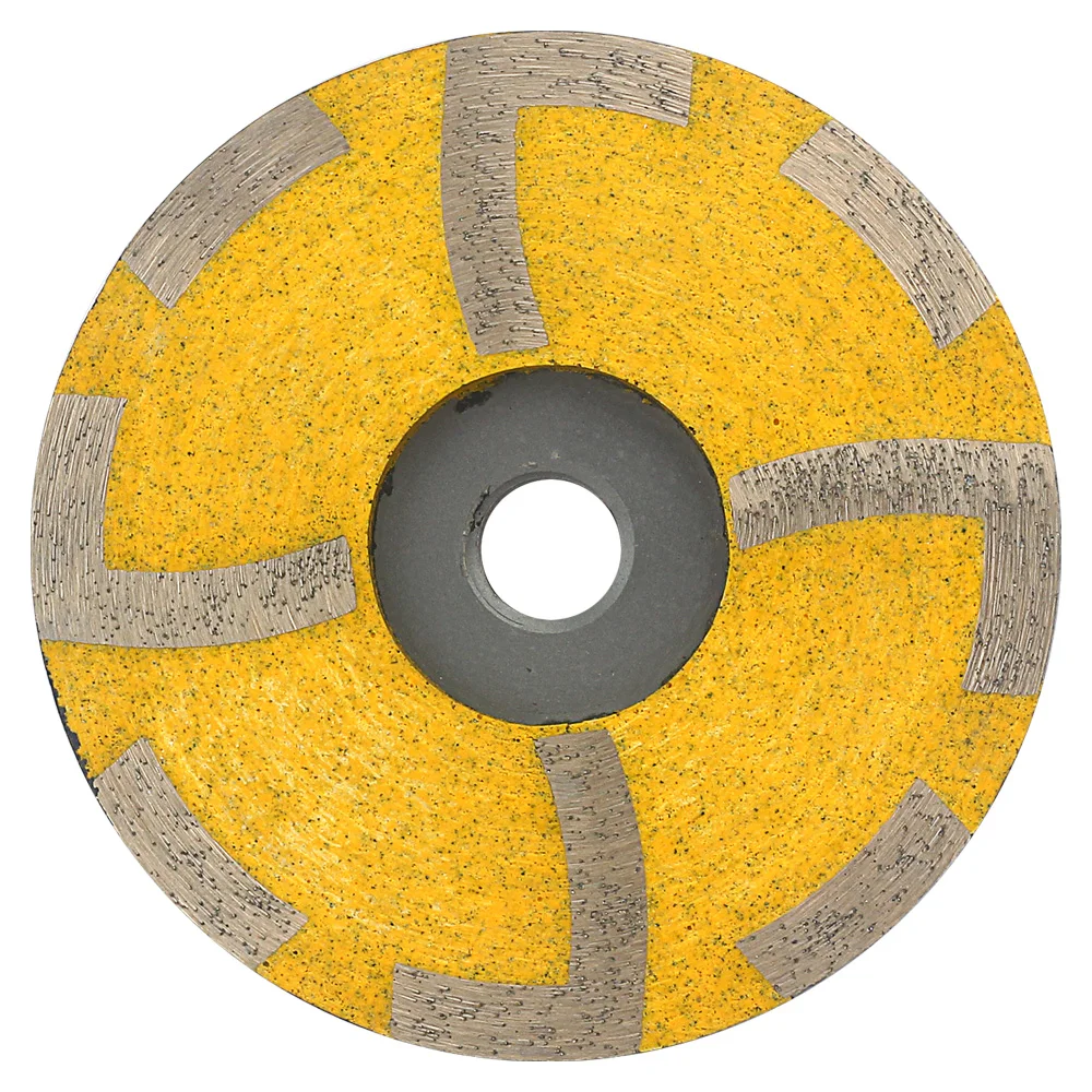 

Solidure 4 inch 100mm resin filled diamond grinding cup wheels with Iron backer for grinding stone,concrete and tiles