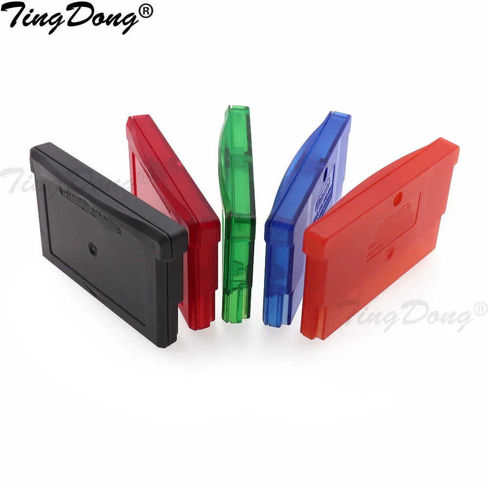 TingDong 2Pcs For Gameboy Advance GBA Empty Game Cartridge Shell Case Card Box For GBA GBA SP NDSL NDS Game card box