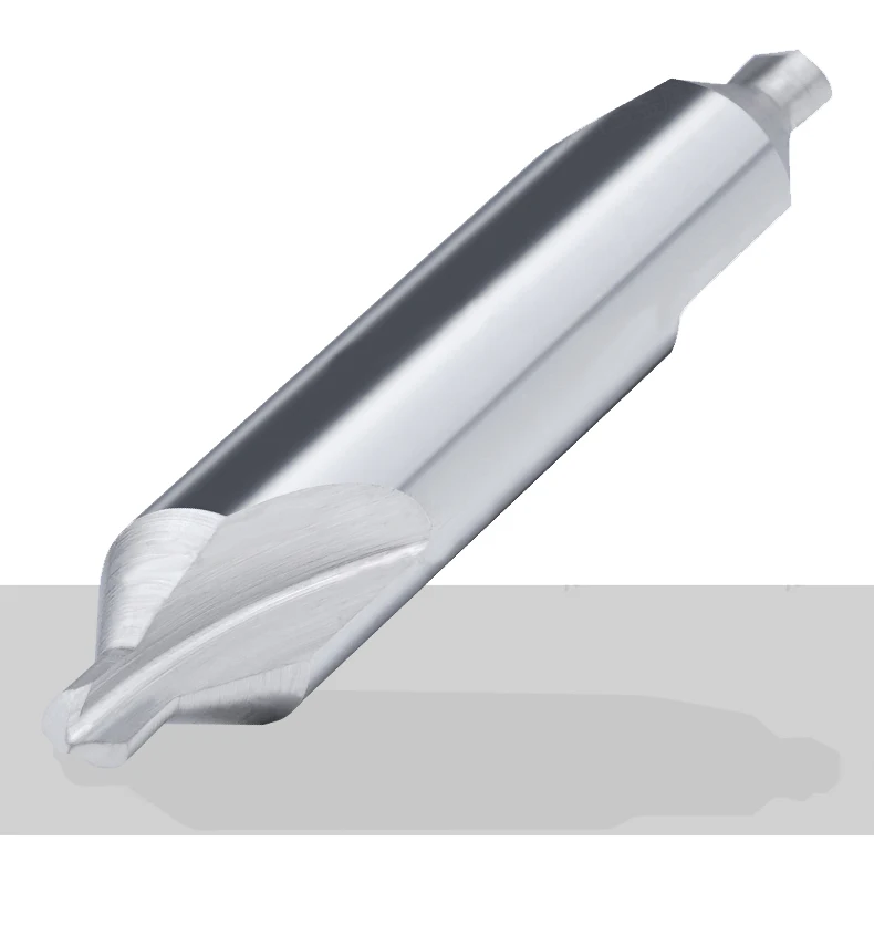 Taladro central de acero de tungsteno de 60 grados, herramienta de centrado tipo A/B, broca de aleación de procesamiento, máquina de posicionamiento CNC alargada D4