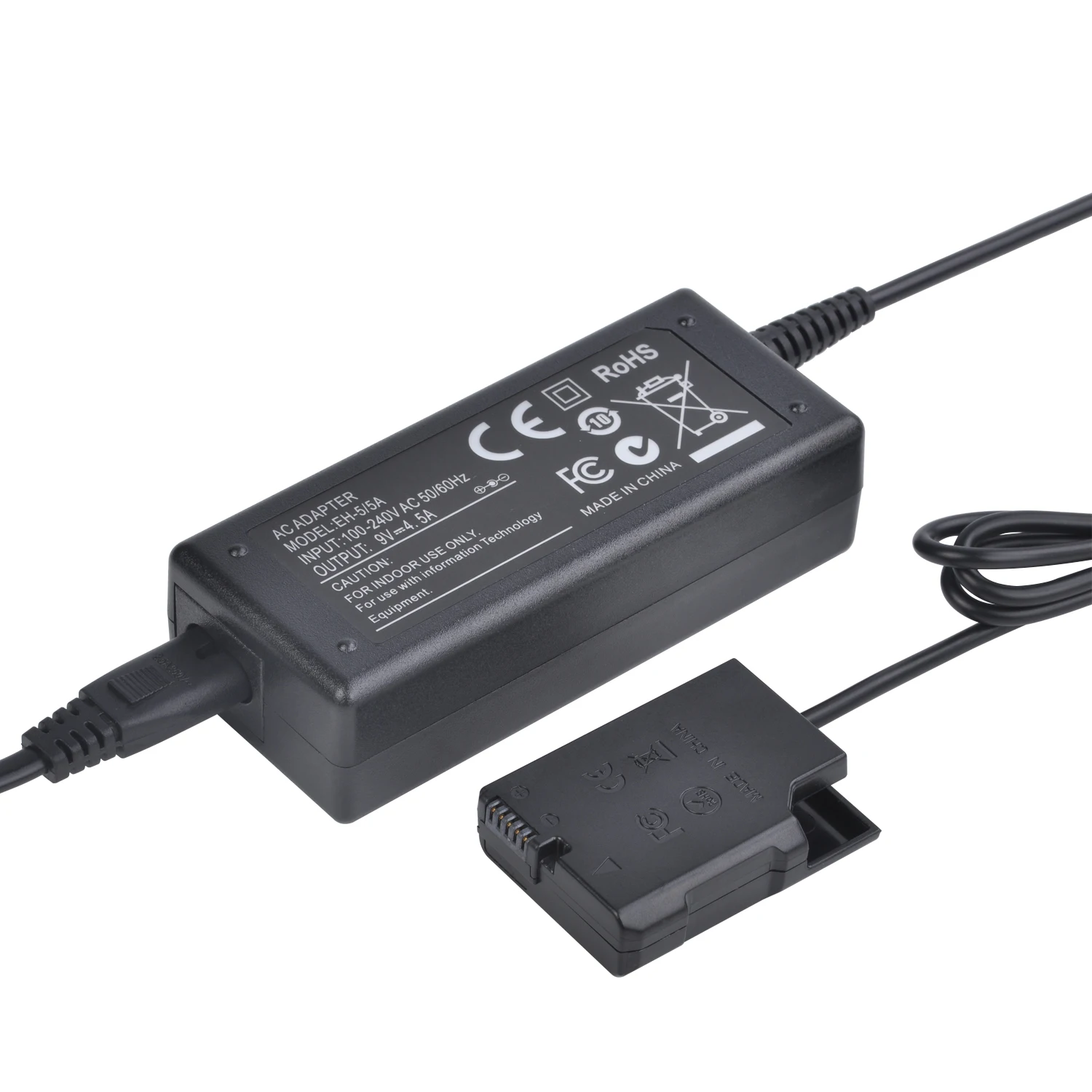 EH-5A EP-5A AC Power Adapter Dummy Battery DC Coupler Kit Replacement for EN-EL14 EN-EL14A Batteries and Nikon D5600 D5500 D5300
