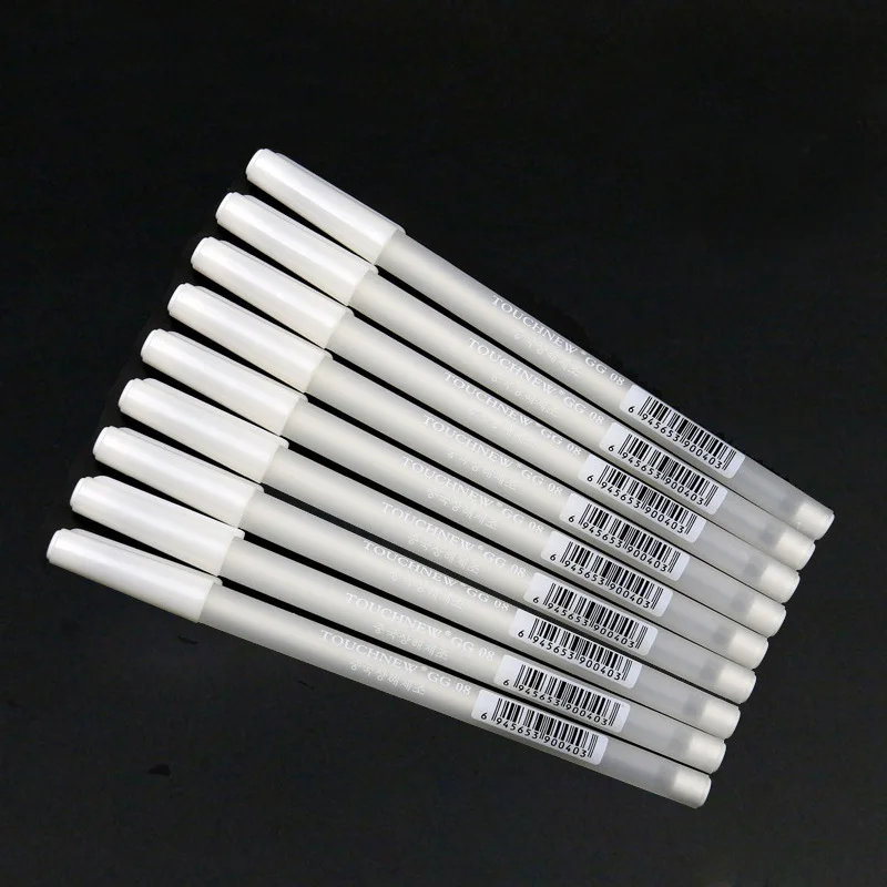New White Eyebrow Marker Pen Eyebrow Design Microblading Tattoo Surgical Skin Marker Pen for Permanent Makeup Tattoo Supplies