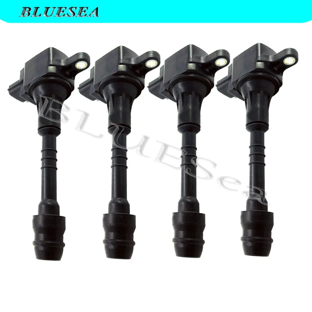 4PC Ignition Coil 22448-6N015 224486N015 For NISSANAlmera Classic II Hatchback Tino 22448-6N000