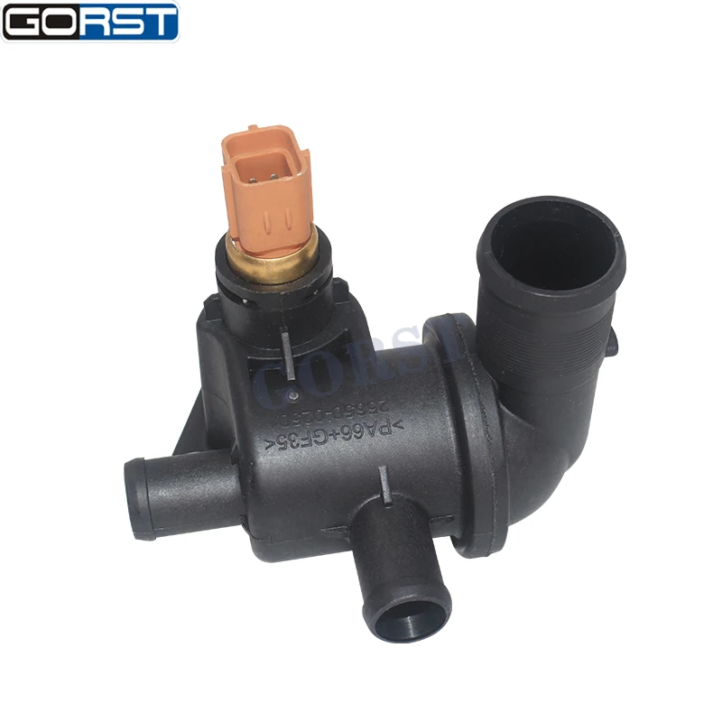 Coolant Thermostat Housing Cover 25650-02501 for Kia Picanto SA for Hyundai Friend Atoz Amica 25650-02500 25650-02502 2565002560