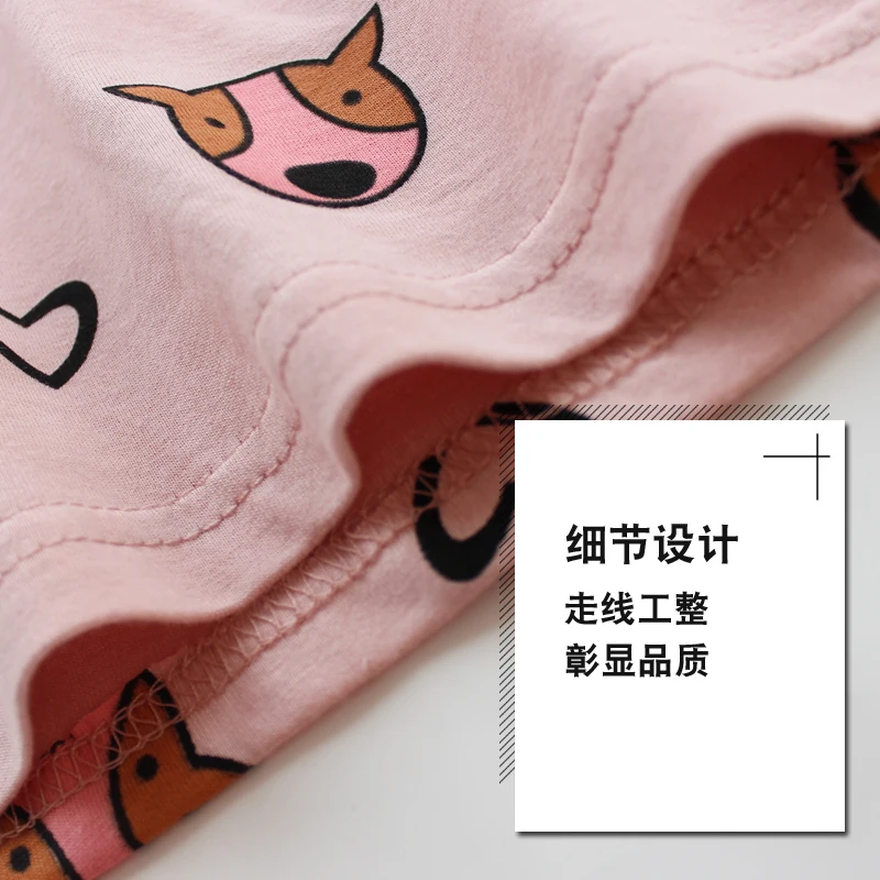 H5660 pijamas dulces ropa para el hogar traje de algodón de manga corta de verano fino ropa de dormir para mujer ropa de dormir de aire acondicionado