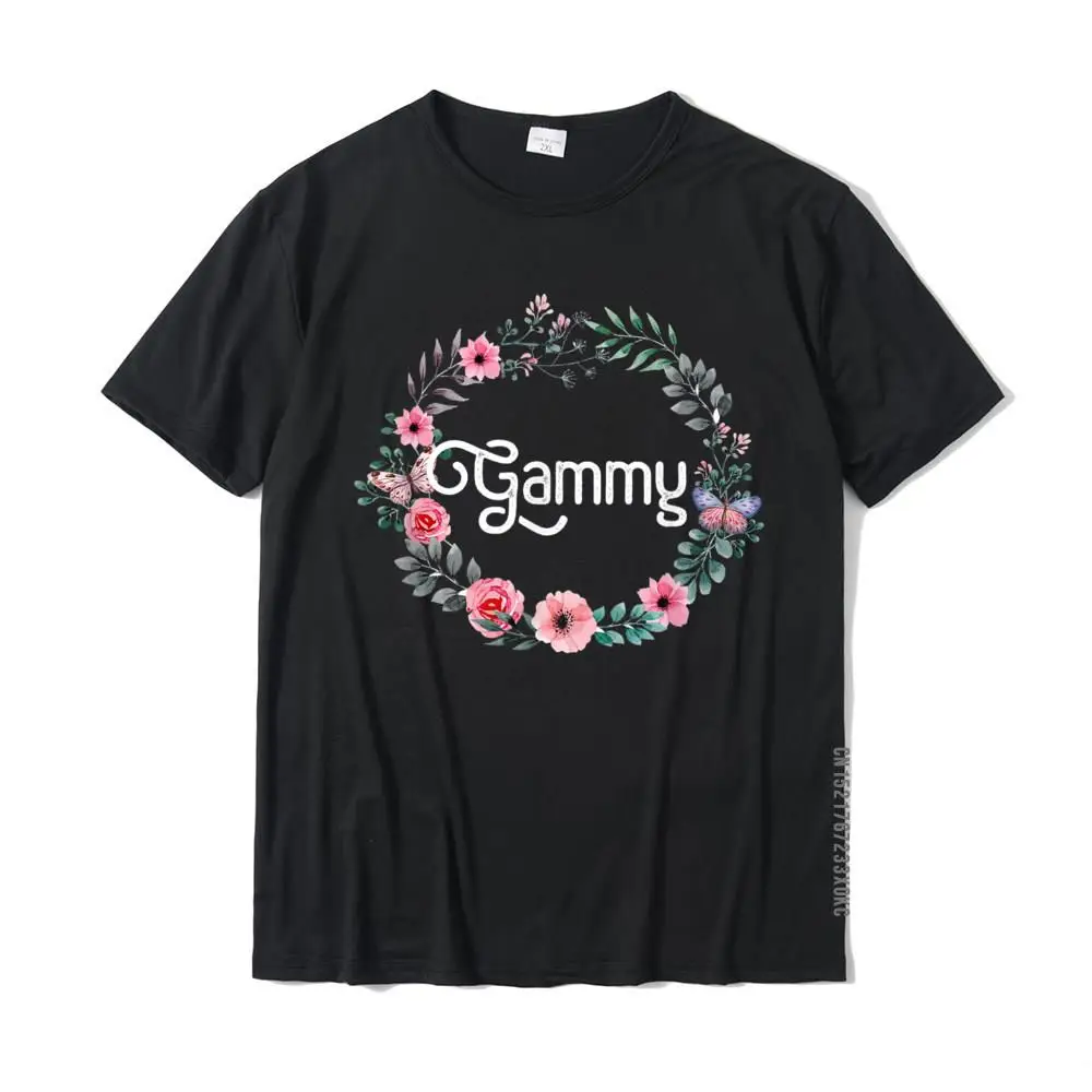 Mother's Day Gift For Grandma Men Women Floral Gammy T-Shirt Design T Shirts Funky Tees Cotton Mens Comics