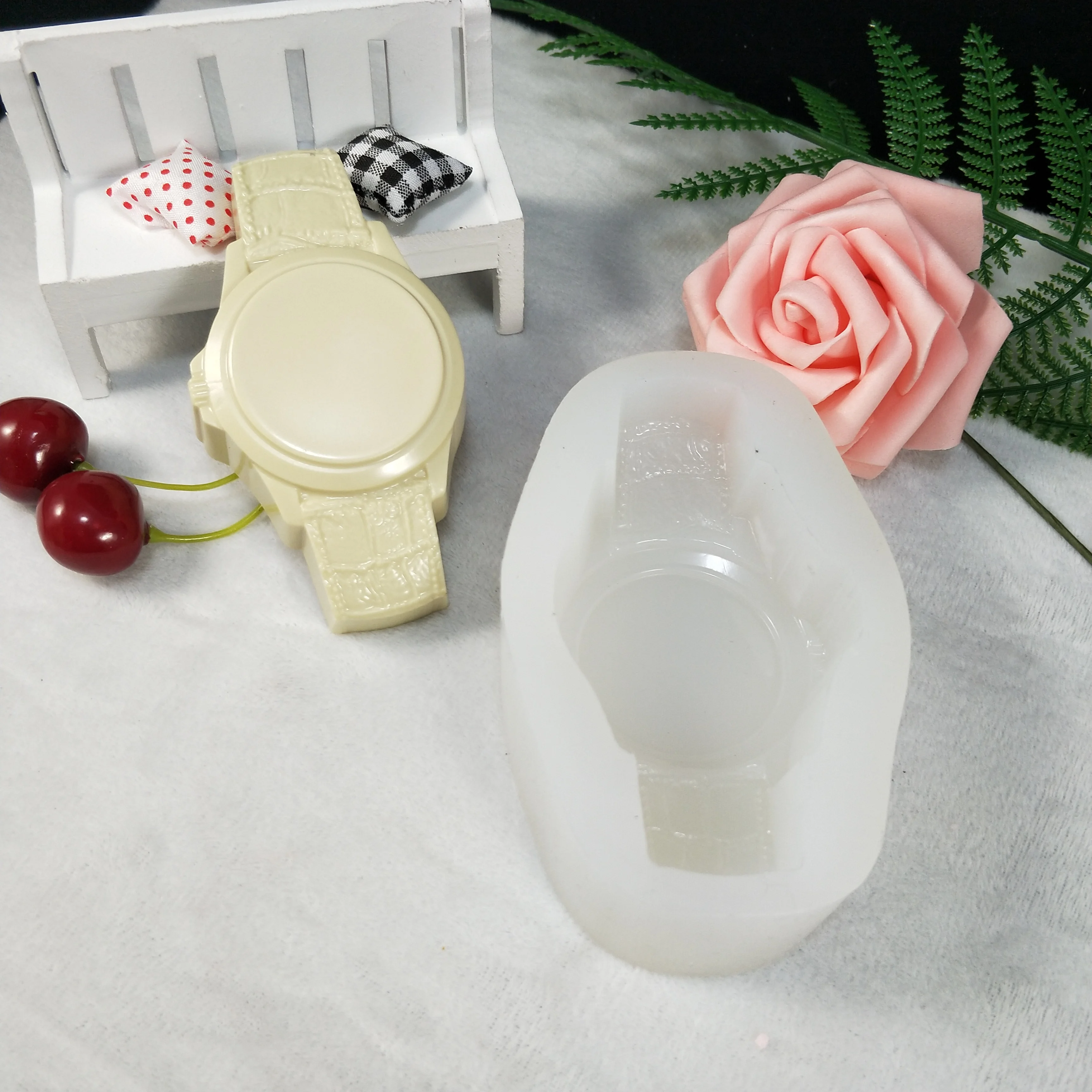 

Watch Soap Molds Mold Silicone Gypsum Chocolate Candle Molds Soap Mould Clay Resin Silicone Rubber Eco-friendly