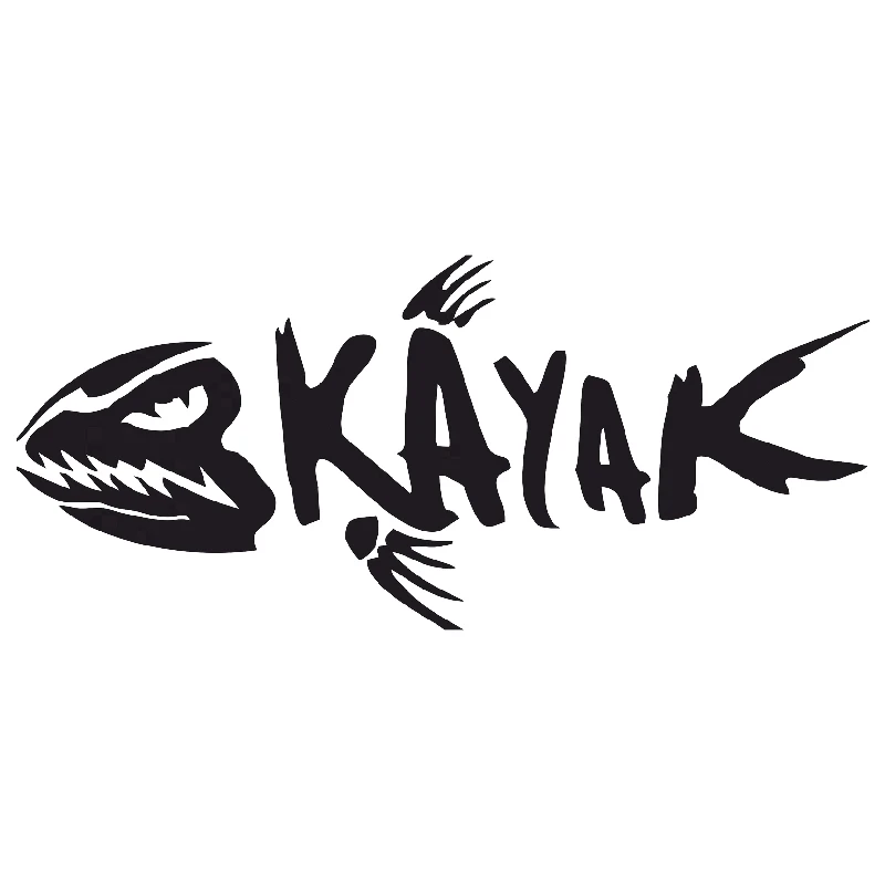 

Fish bone raft shaped car window bumper, motorcycle helmet accessories, vinyl waterproof cover, scratch resistant stickers