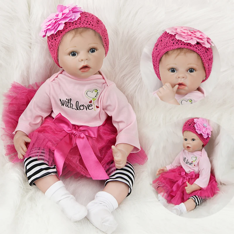 

Реалистичная кукла-реборн ZIYIUI, 55 см, силиконовая виниловая ткань, Имитация тела, Реалистичная детская игрушка, Рождественский подарок