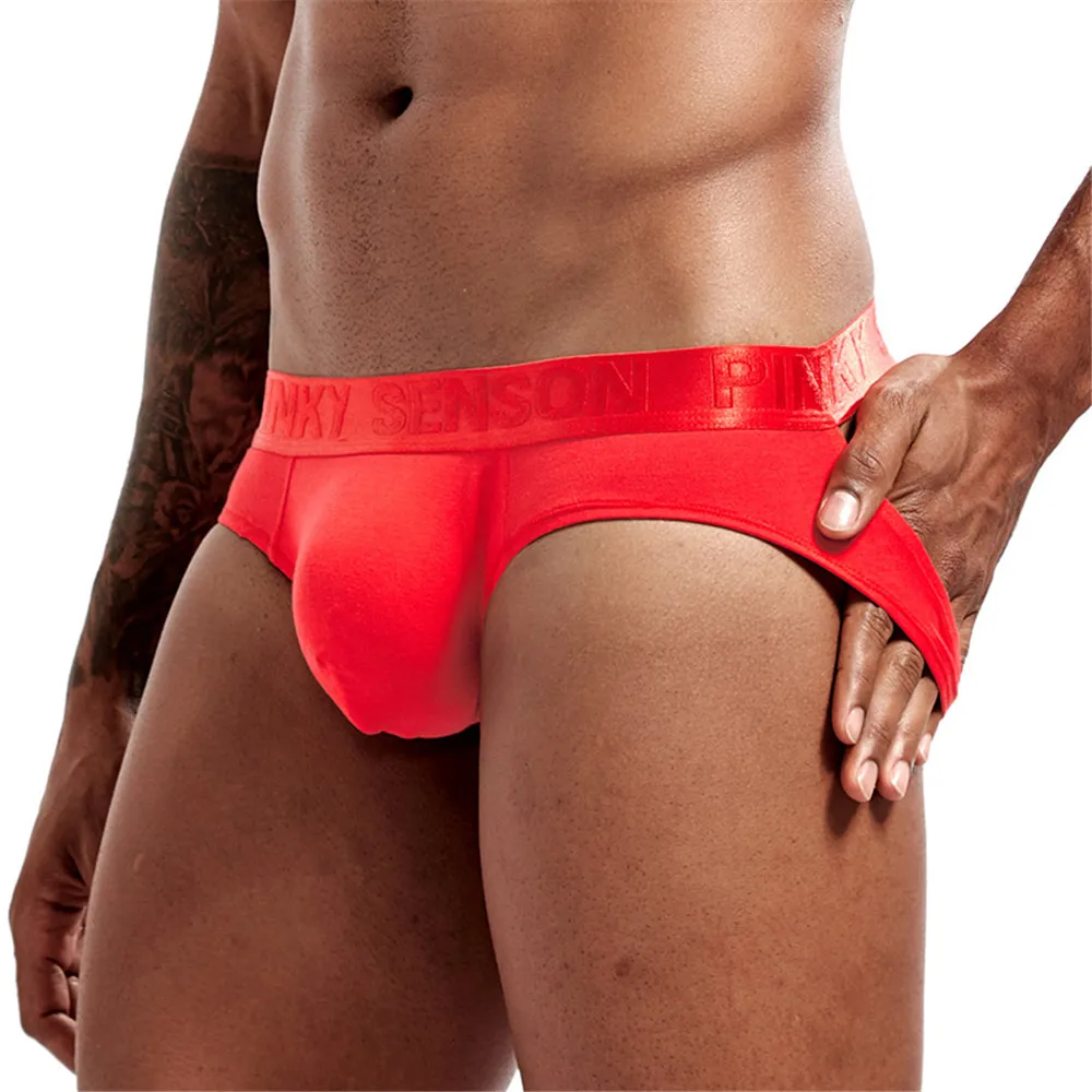 Brand Men Bright Soft Jockstrap Underwear G-Strings & Thongs Sexy Gay Penis Pouch Bikini Buttocks Hollow Thong Men Underwear