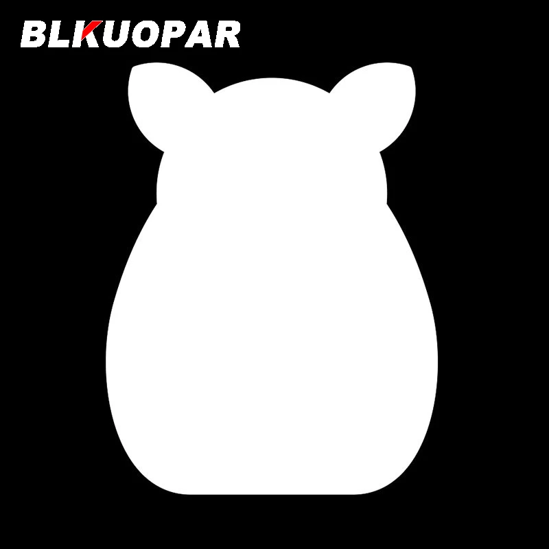 BLKUOPAR Rhinoceros Car Stickers Waterproof Decals Trunk Motocycle Helmet Car Assessoires Snowboard Waterproof Sunscreen