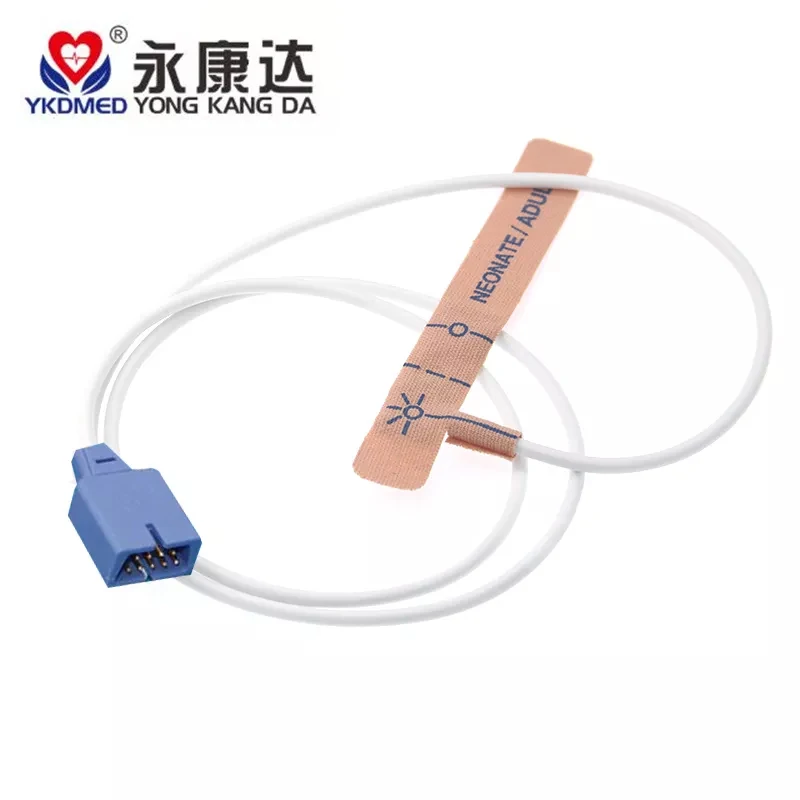 

300 PCS/ oxi-max Disposable SpO2 Sensor Probe DS-100A Adult/Neonatal Compatible N100 N180 N200 DB9 9Pin