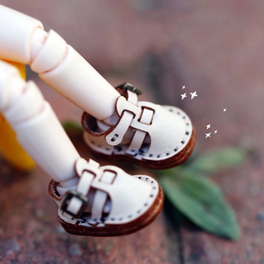 HOUZIWA NEW OB11 Doll Shoes Leather YMY GSC 1/12 BJD Doll Shoes