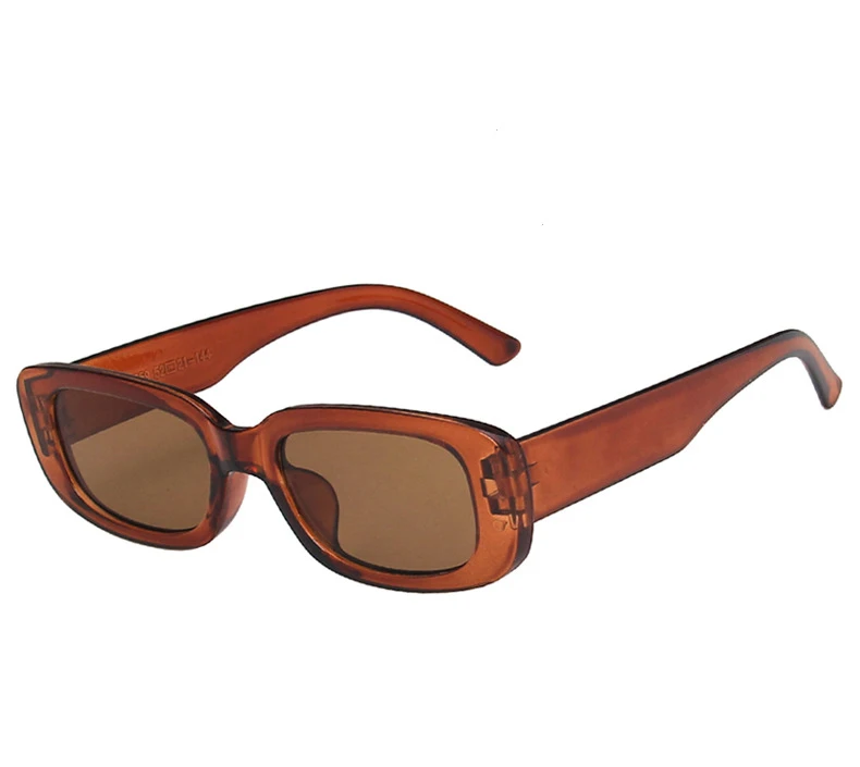 Klassische Weiße Rechteckige frauen Sonnenbrille Neue Mode Kleine Retro Marke Designer Quadrat Sonnenbrille Weibliche Dame Brillen – Detail 16