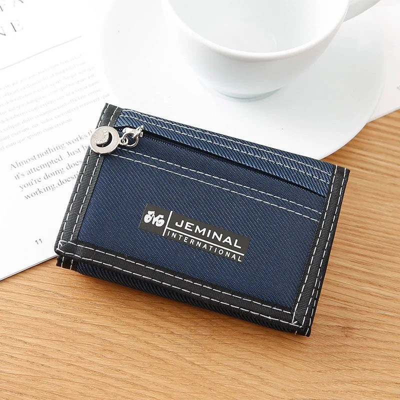 

Wallets Short Purses Men Coin Purse Pocket Fold Wallet Card Holders Money Bags Boy Notecase Billfold