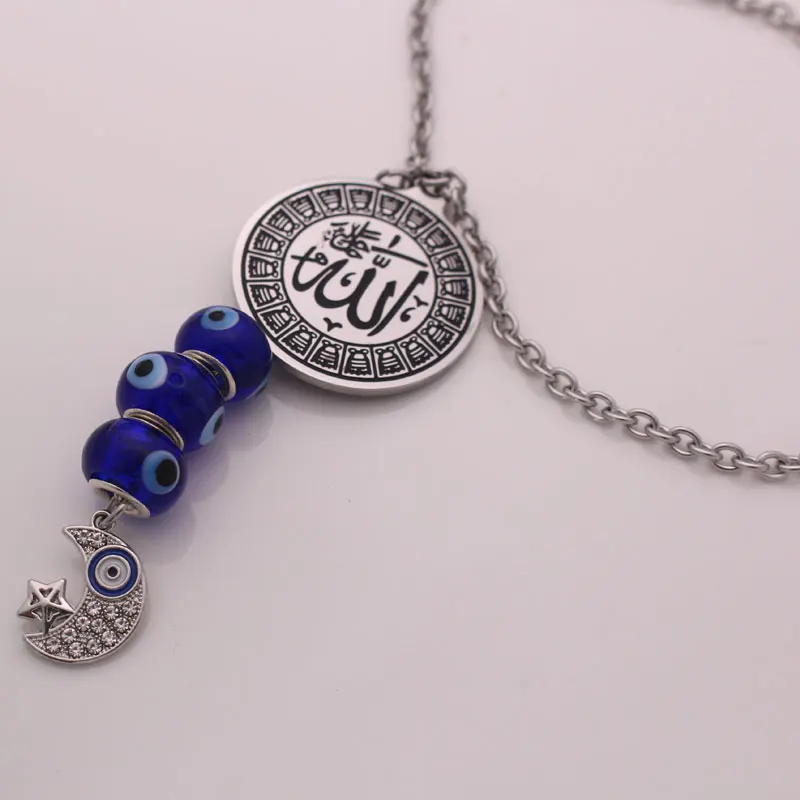 Allah Car Rear View Mirror islam muslim Car Pendant Hanging