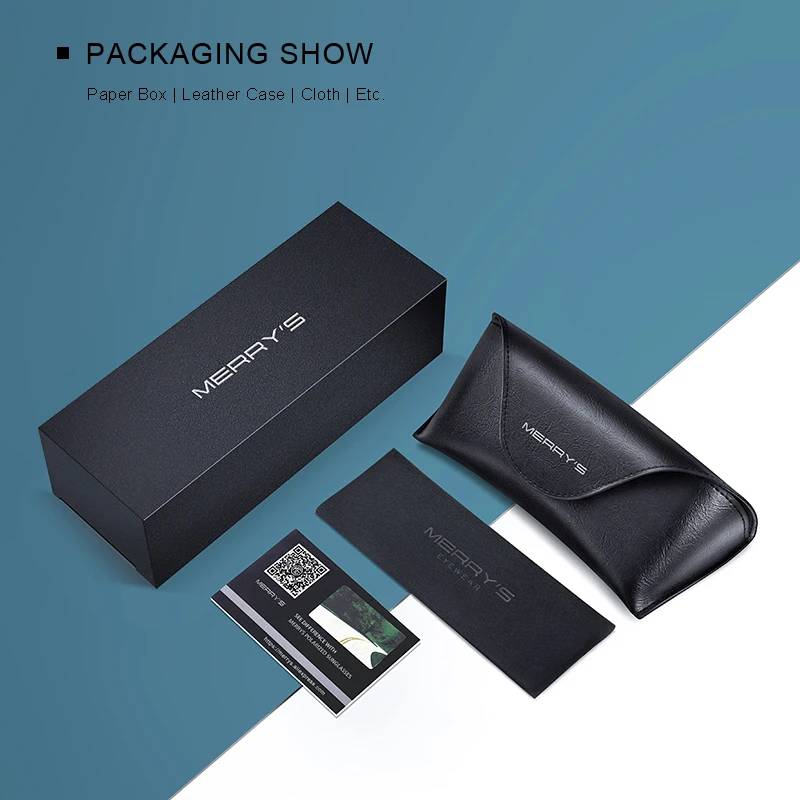 MERRYS DESIGN Men Classic Sunglasses Aviation Frame HD Polarized Sunglasses For Men Driving UV400 Protection S8150