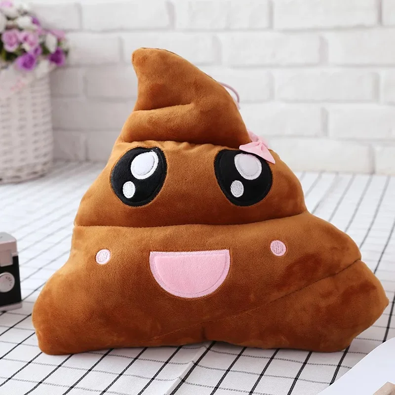 Muñeco de peluche de caca divertida, juguete de navidad, cumpleaños, Halloween, regalos para niños, almohada de caca extraña