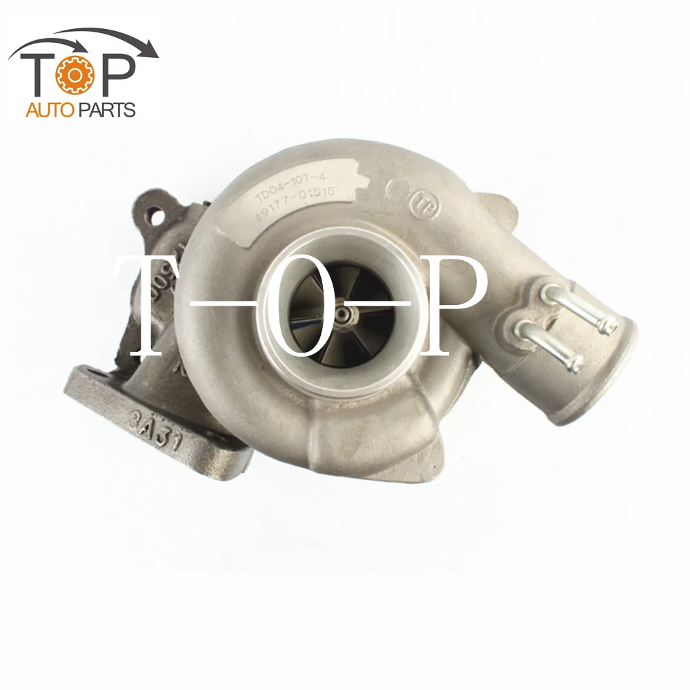 TD04 Turbo 49177-01503 49177-01513 49177-01505 MD 194843   MD-MD de moda para requisitos particulares 194843   MD-MD de moda para requisitos particulares 195396   Para Mitsubishi Delica Pajero L200 L300 4WD Shogun 4D56