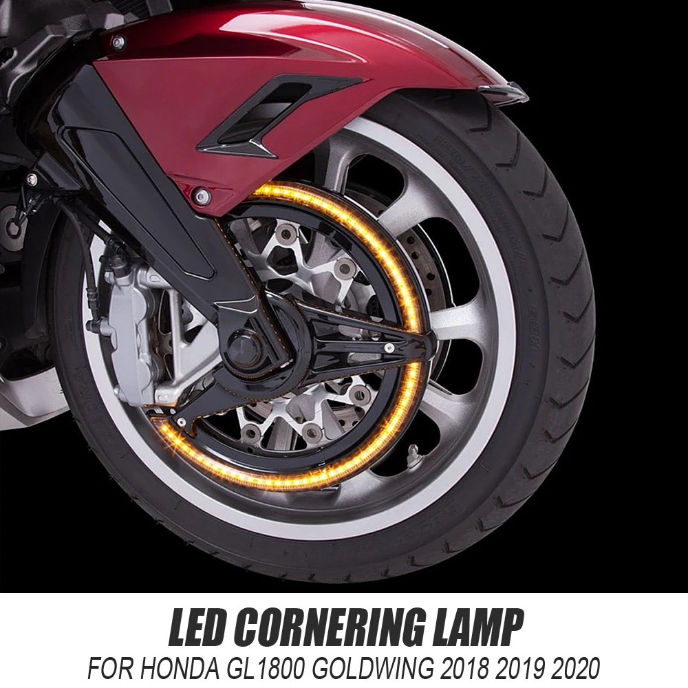 

New 2018 2019 2020 For Honda GL1800 Goldwing GL 1800 Motorcycle Accessories Light Brake Disc Rotors Covers LED Cornering Lamp