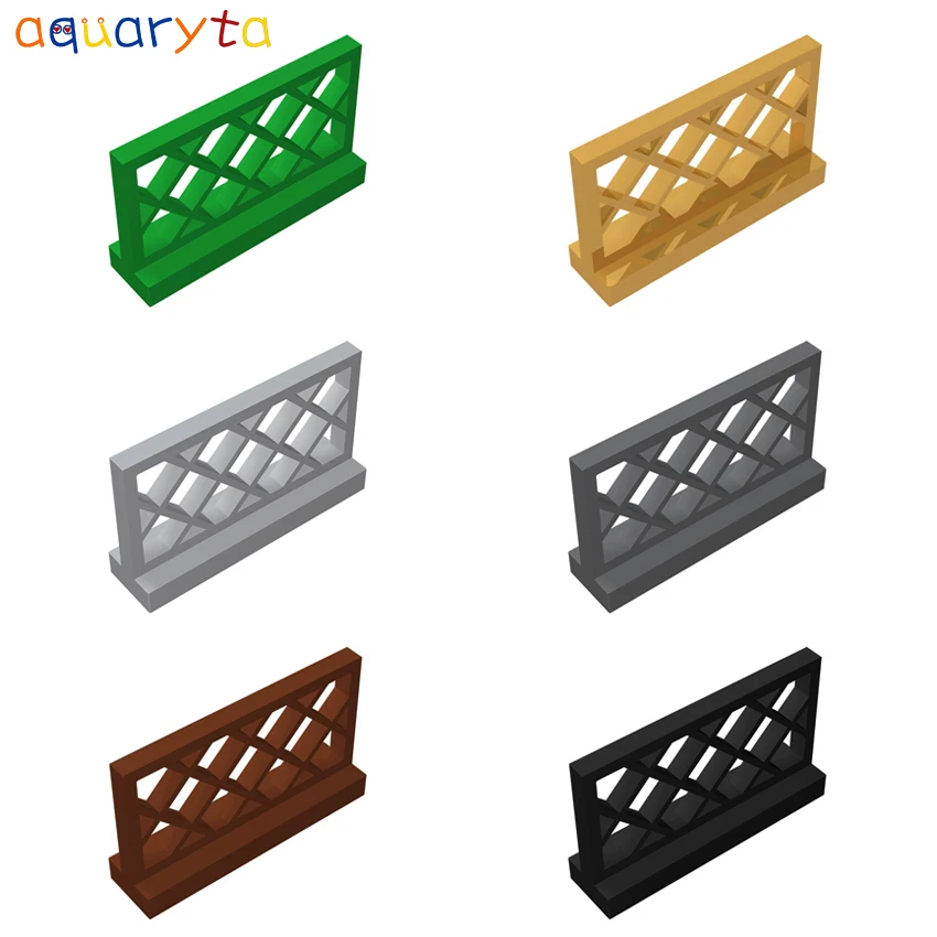 

Aquaryta 30pcs Building Blocks Parts 1x4x2 Fence Panel Compatible 3185 DIY Assembles Educational Particles Toy Gift for Children