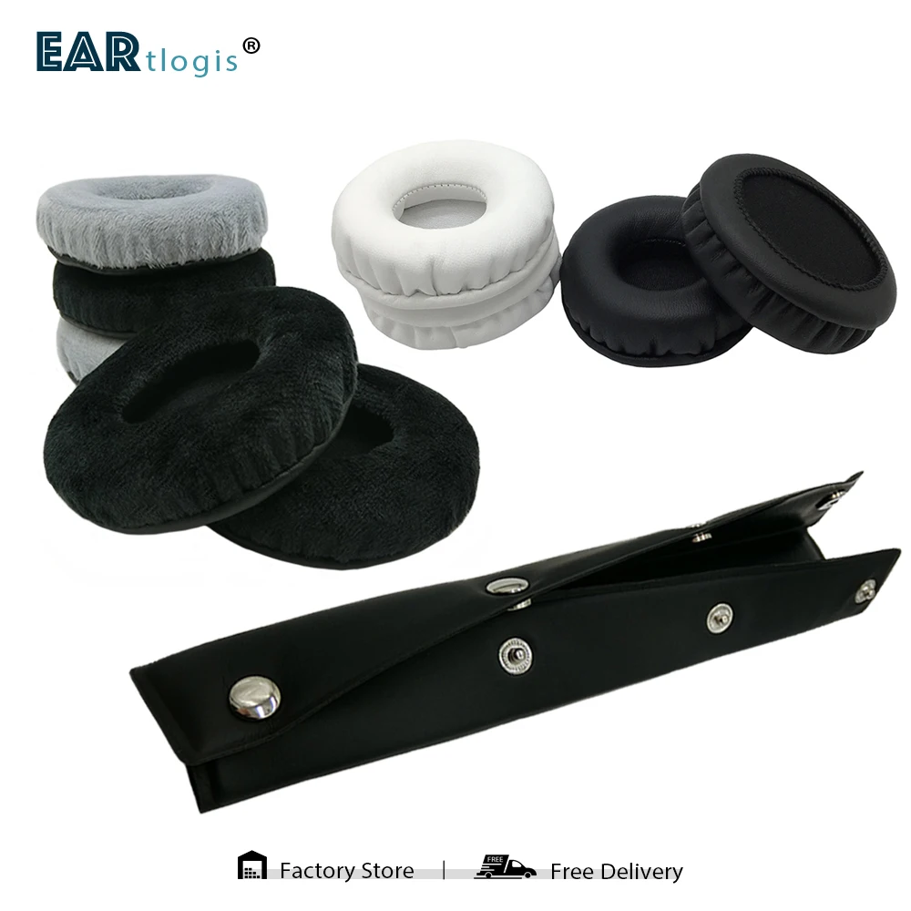 Replacement Ear Pads for Takstar HI2050 Hi-2050 Hi 2050 Headset Parts Leather Cushion Velvet Earmuff Earphone Sleeve Cover