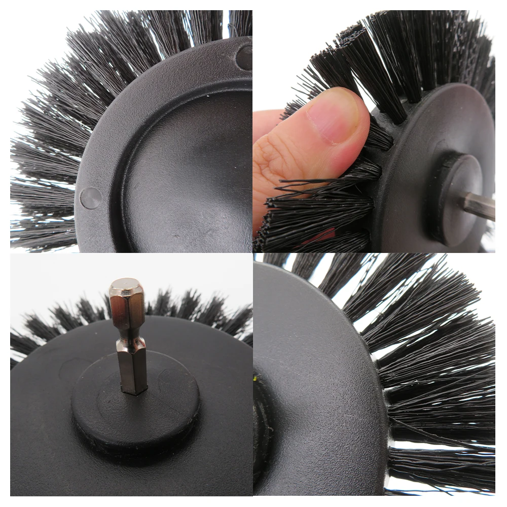 Electric Scrubber brush Drill Gap Brush with 1/4\