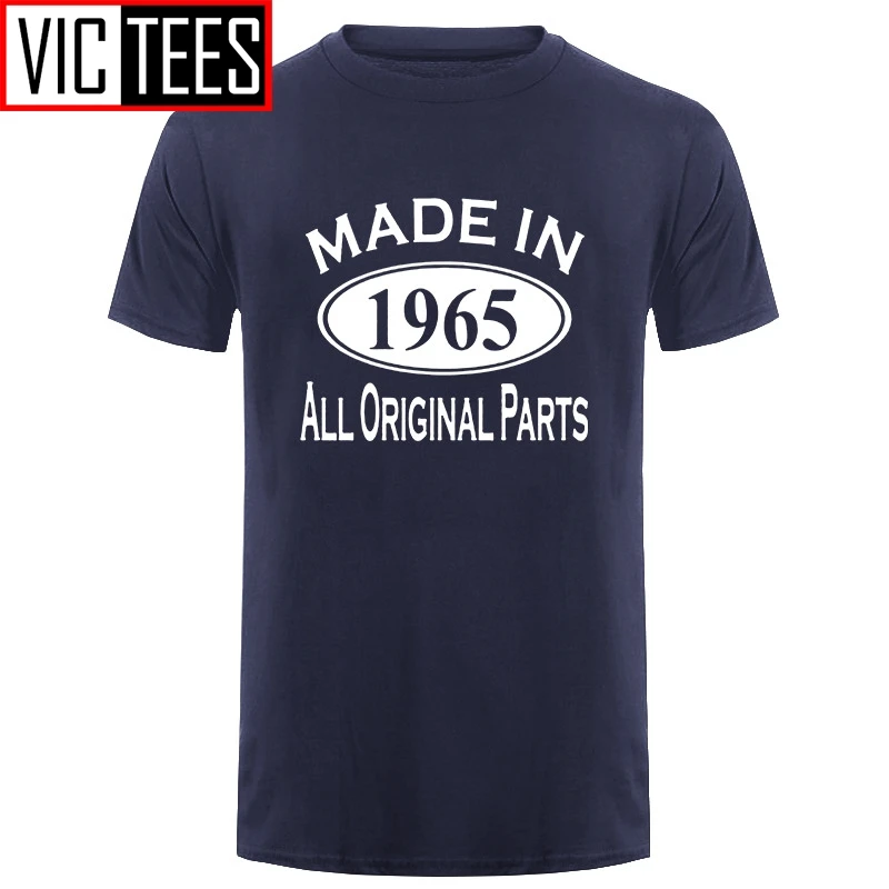 Men Made in 1965 Mens 50th Birthday Gift T-Shirt More Size and Colors