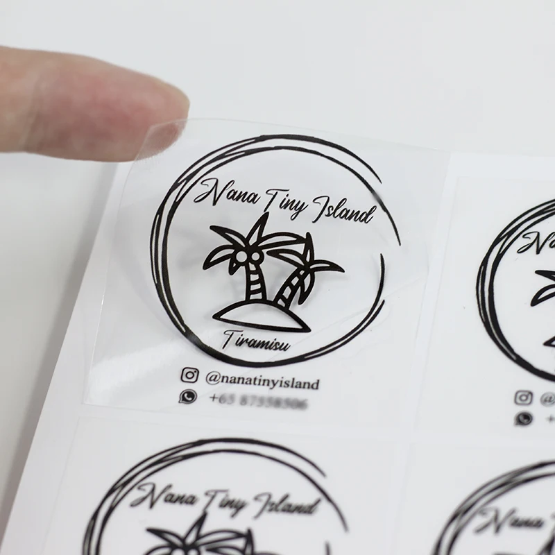 3.5Cm 4.5Cm 6Cm Gepersonaliseerde Custom Logo Sticker Bruiloft Sticker Label Sticker Ontwerp Uw Eigen Sticker Verjaardag Doop sticker