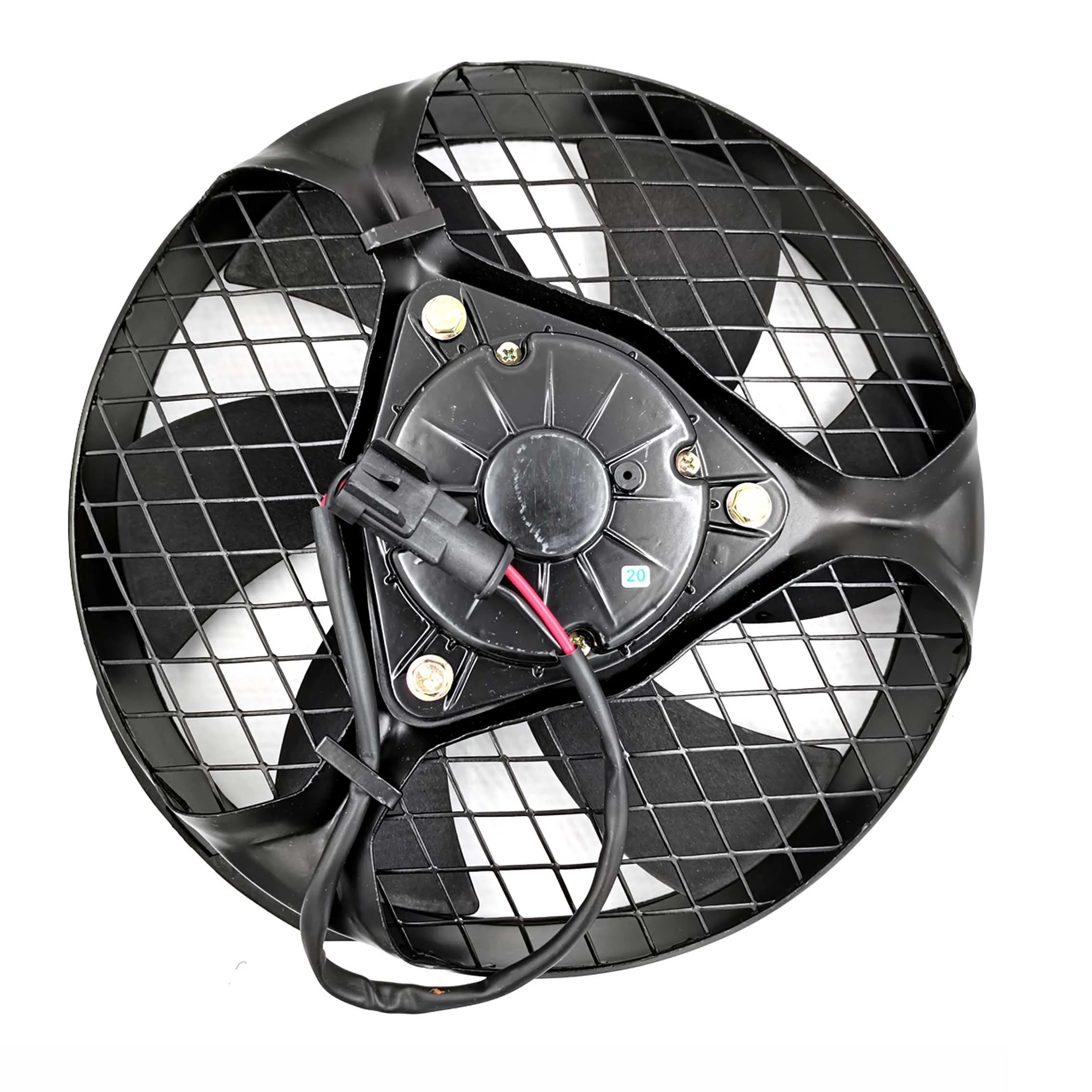 Yutong Bus Air Conditioning Condensing Fan Assembly Jinlong School Bus Cooling Electronic Fan Haige