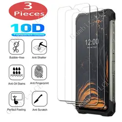 3Pcs Protection Glass For Doogee N40 Pro N30 N20 N10 S59 S86 S88 Plus S97 X93 X95 X96 S58 Tempered Screen Protective Cover Film