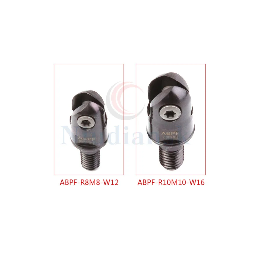 Anti-vibration locktooth ABPF-R10M10-W16 Milling cutter head High quality and high strength Tungsten steel rod finishing special