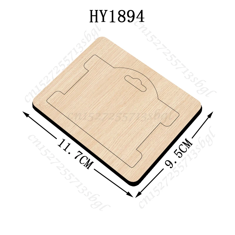 Earrings bow jewelry card  cutting dies  die cut & wooden dies Suitable  for common die cutting  machines on the marke