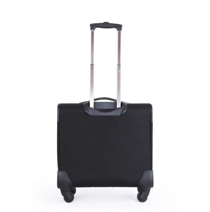 Oxford Rolling luggage Suitcase Spinner suitcase 18 inch cabin baggage travel trolley bags Men Business Travel bags On Wheels