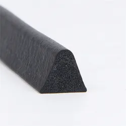 5m triangle soft strip waterproof dustproof rubber anti-collision sponge foam bar soundproof strip equipment sealing strip