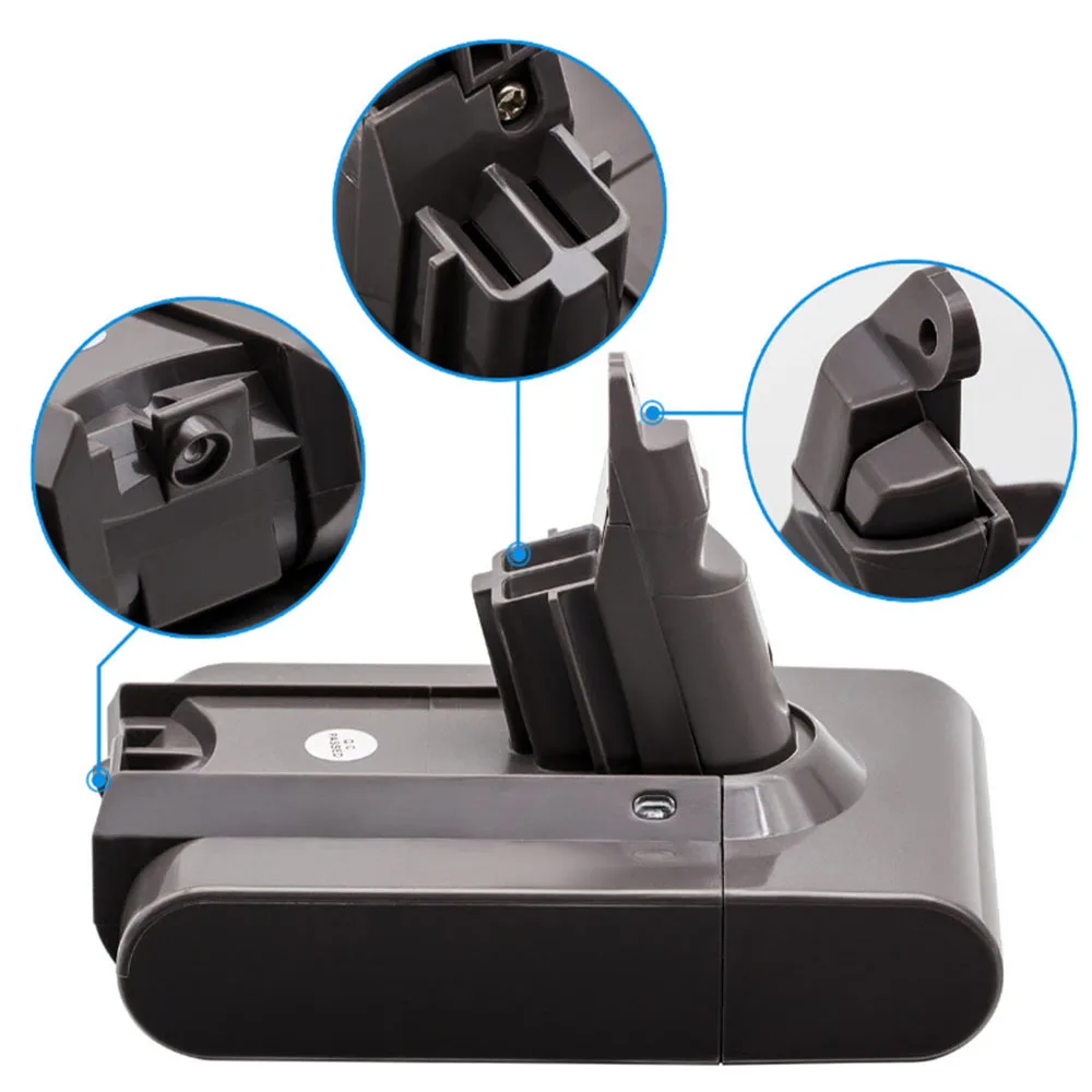 진공 청소기용 리튬 이온 배터리, 다이슨 배터리, V6 DC58 DC59 DC61 DC62 DC74 SV09 SV07 SV03 965874-02, 3000 mAh, 3500mAh, 21.6V