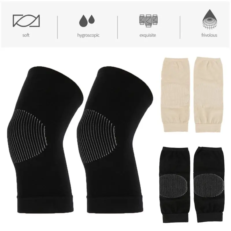 Frauen Warme Knie Kniepolster Dünne Knie Protector Zimmer/Outdoor Atmungsaktiv Knie Compression Sleeve Thermische Knie Pads Zu Halten warme